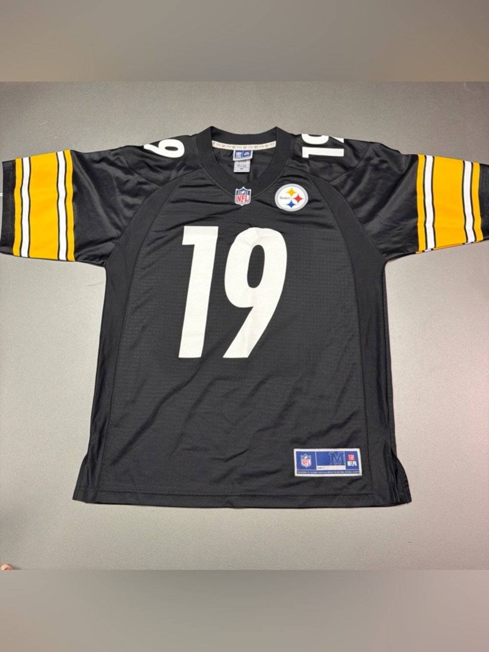 NFL Pittsburgh Steelers #19 JuJu‎ Smith-Schuster Jersey Mens Size Medium Black